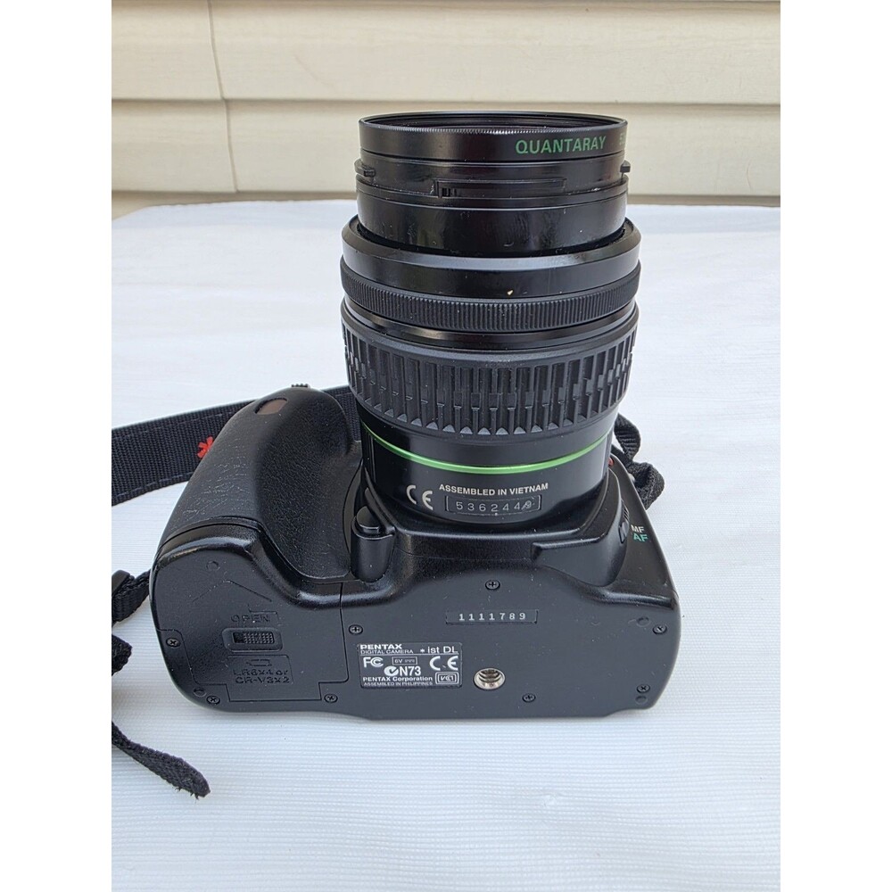Pentax ist DL 6.1MP DSLR Camera Black w/ DA 18-55mm Lens Tested And Works - Picture 12 of 16